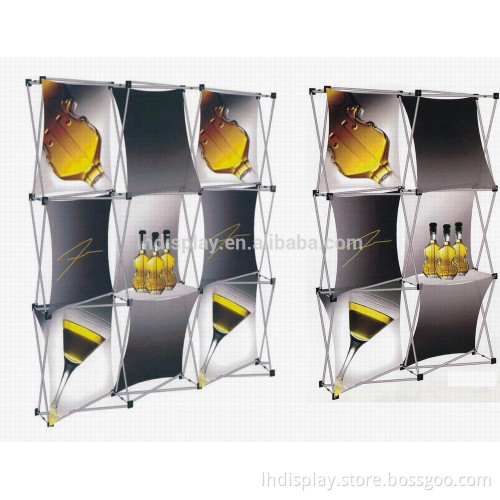 Collage Pop Up display stand banner
